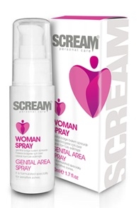 Scream Women Sprey Genital Area Spray